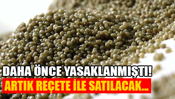 Artık Reçete İle Satılacak