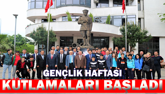 Gençlik Haftası Kutlamaları Başladı