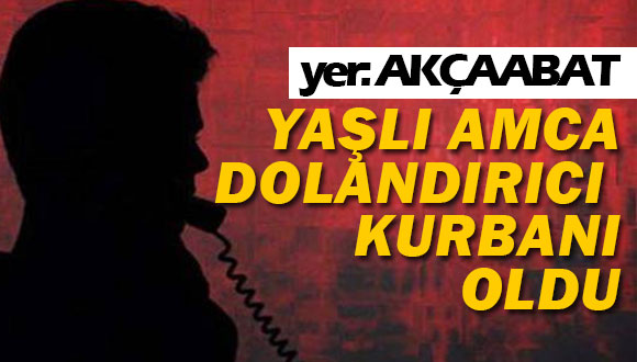 Yaşlı Amca Dolandırıcı Kurbanı