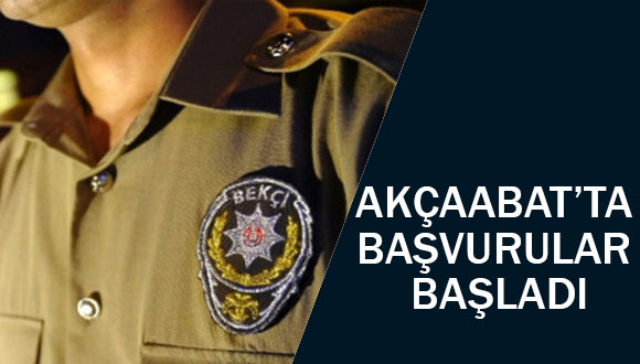 Akçaabat’ta Başvurular Başladı