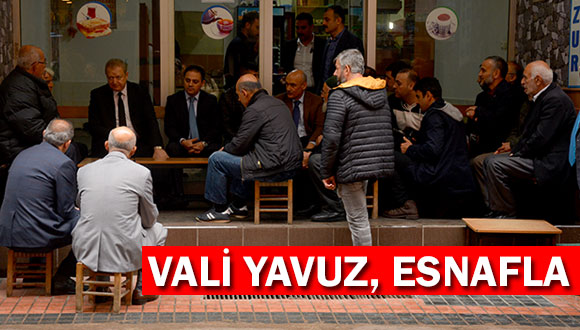 Vali Yavuz, Esnafla